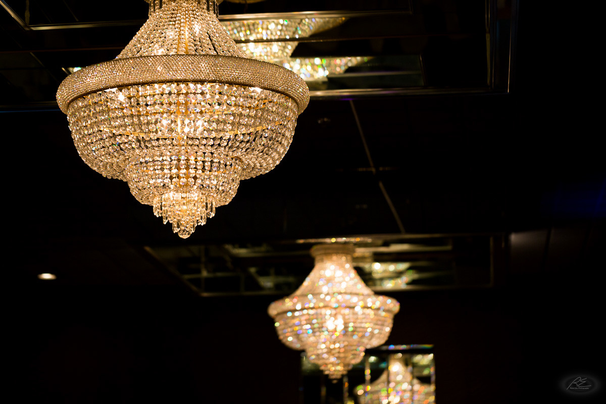 Wedding reception Chandelier Celebrations