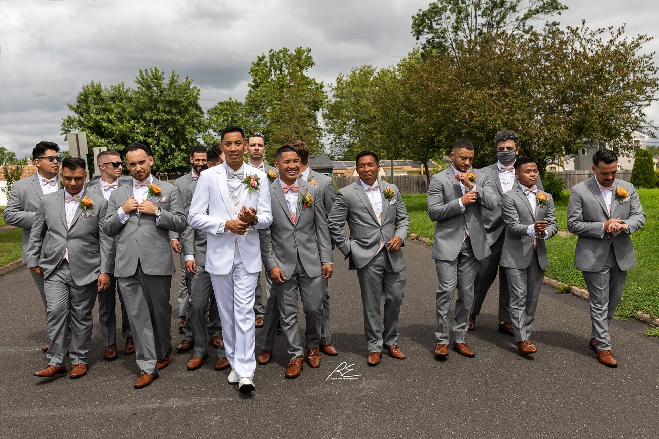 Groomsmen photos Hyatt Regency Princeton Wedding-