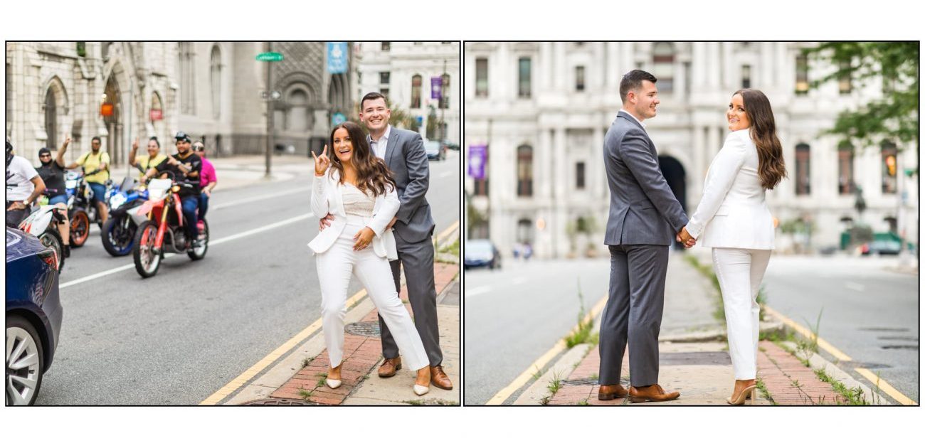 Center City Philly Engagement Session