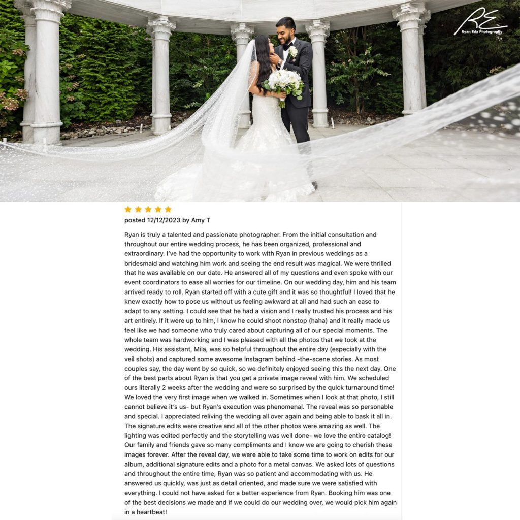 The Waterfall Wedding DE Review